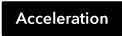 acceleration button